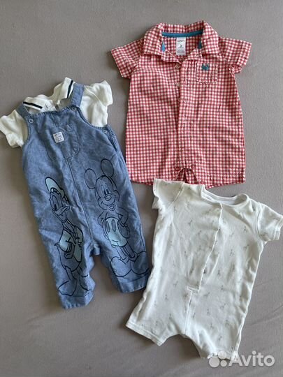 Брендовые вещи пакетом на мальчика