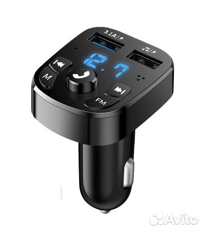 Fm модулятор с bluetooth