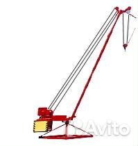 Аренда лебедки, крана Пионер, крана на крышу