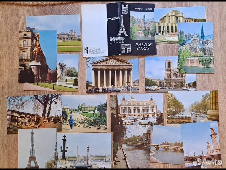 Почтовые карточки открытки СССР Европа города