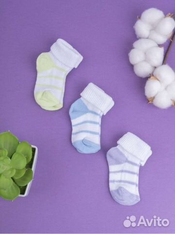 Носочки для новорожденного