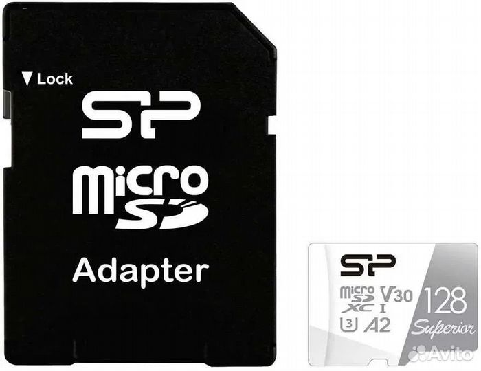 Карта памяти Silicon power SP128gbstxda2V20SP