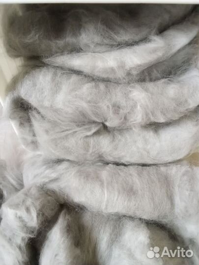Пух ангорского кролика