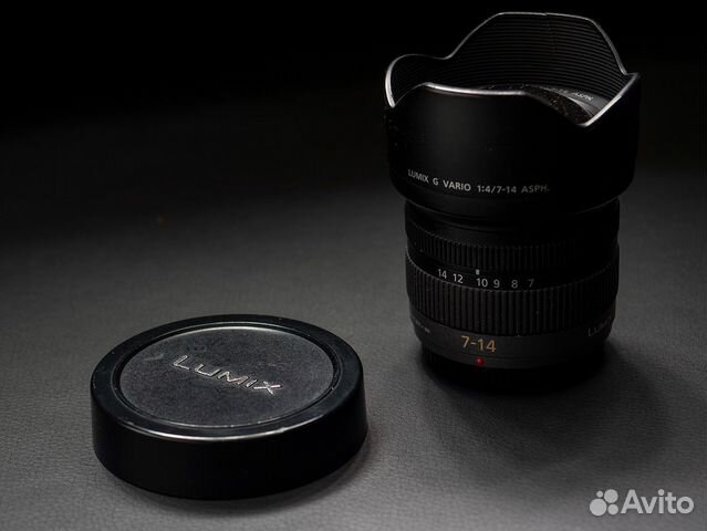 Объектив Panasonic lumix 7-14mm f/4 asph mft