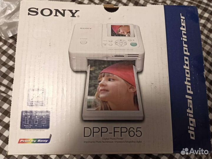 Компактный фотопринтер Sony