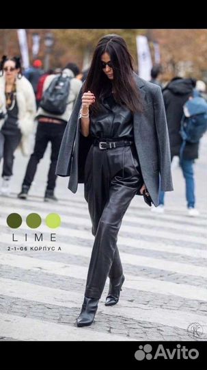 Кожаные брюки (новые)