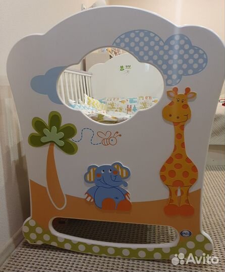 Кроватка Pali, борты, кокон, пеленальная доска