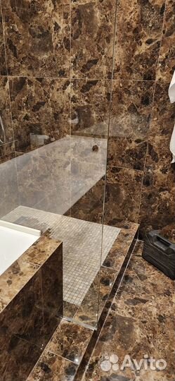 Душевая перегородка из стекла