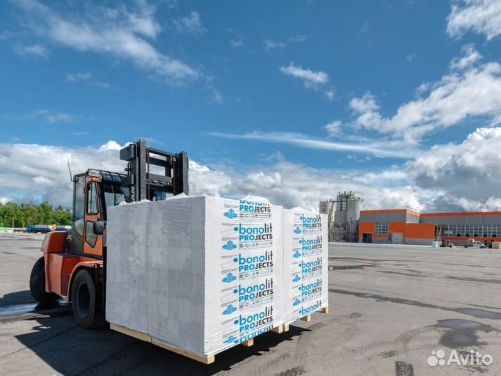 Газобетонные блоки с доставкой без предоплаты