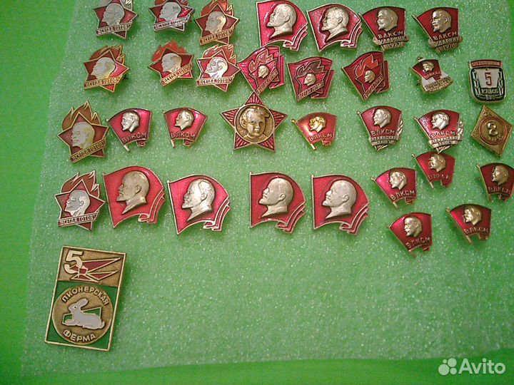 Октябренок, пионер, комсомолец, влксм