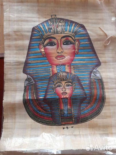 Картина на папирусе