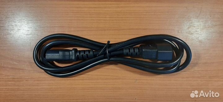 Кабель питания 10А 250V для ибп C13-C14 1,5 метра