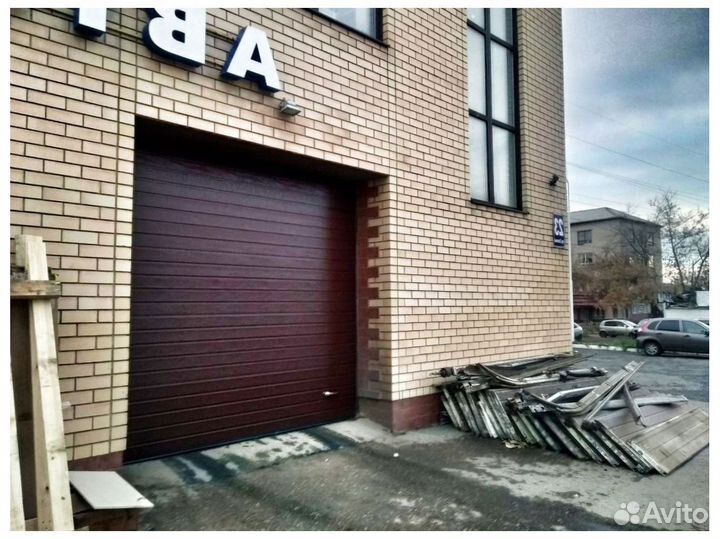 Автоматические гаражные секционные ворота