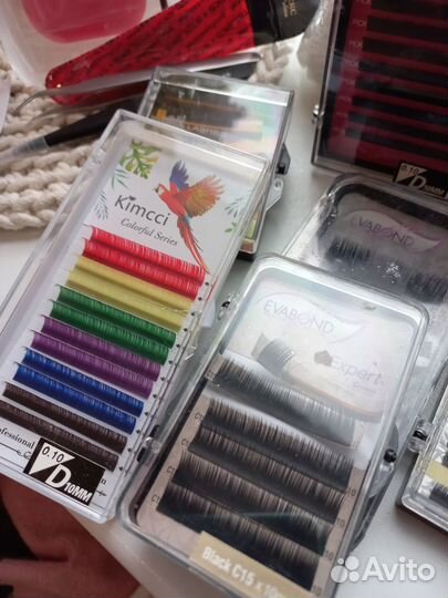 Материалы для наращивания ресниц