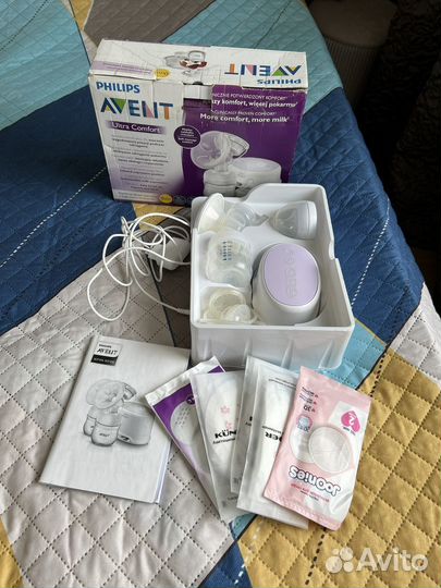 Молокоотсос avent электрический
