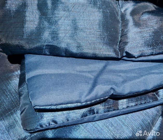 Покрывало Luhta серо металлик + чехлы на подушки