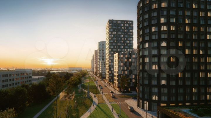 Квартира-студия, 29,3 м², 19/23 эт.