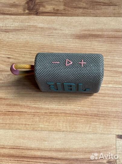 Портативная колонка JBL GO 3, серый