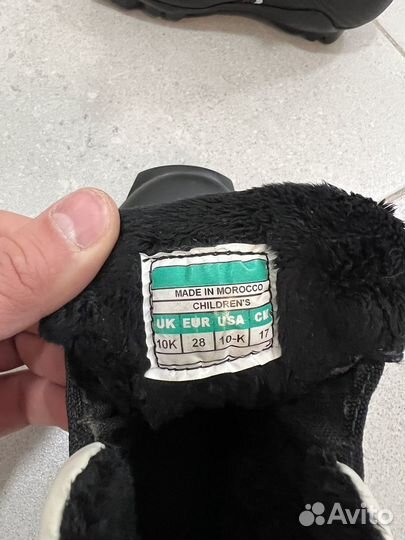 Лыжные ботинки детские salomon 27р