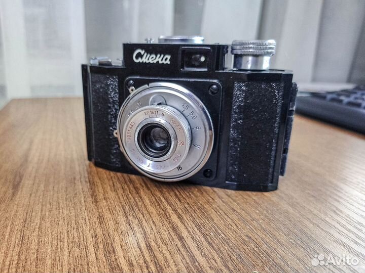 Советский фотоаппарат «Смена-1» (СССР, 1955г.)