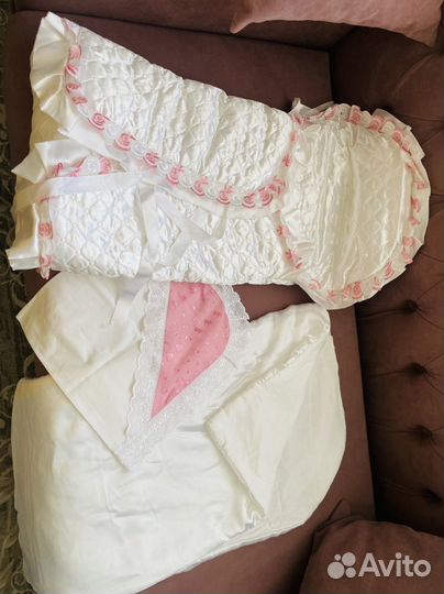 Конверт на выписку для девочки