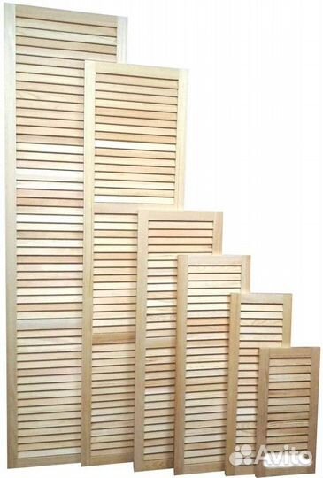 Жалюзийные двери