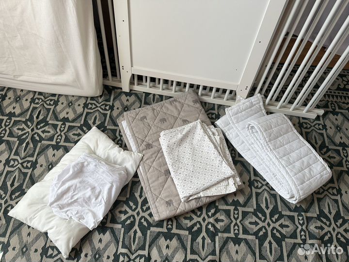 Кроватка IKEA хенсвик