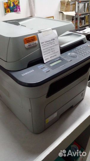 Мфу лазер Samsung4824fn сетевой+картридж