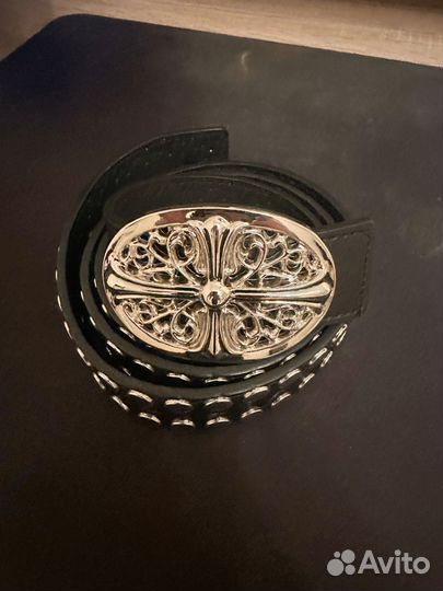 Полу-кастом ремень chrome hearts