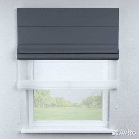 Двойные римские шторы от производителя