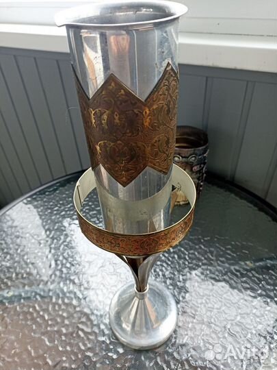 Ваза металлическая, СССР, редкая