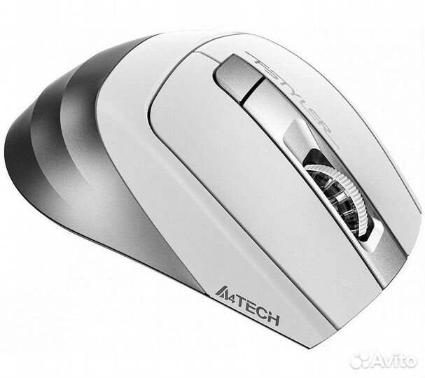 Беспроводная мышь A4Tech Fstyler FB35, белый/серый