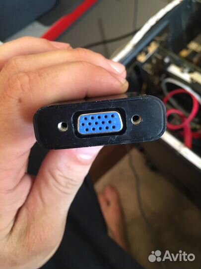 Переходник dvi i vga