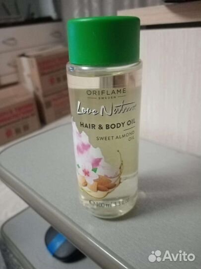 Масло для волос и тела