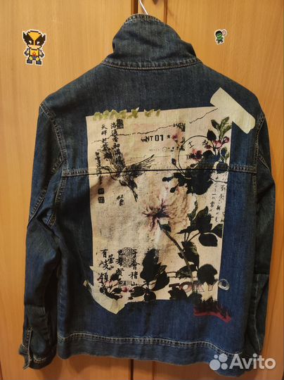 Джинсовая куртка 44 46