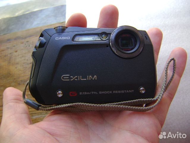 Фотоаппарат водонепроницаемый casio exilim EX-G1