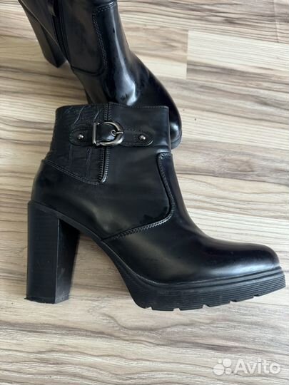Ботильоны черные 39