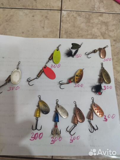 Блесна оригинал blue foks