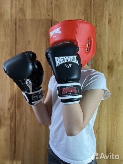 Перчатки боксёрские Reyvel 8 унц