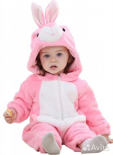 Новые костюмы Кигуруми: уточка, зайка, мишка