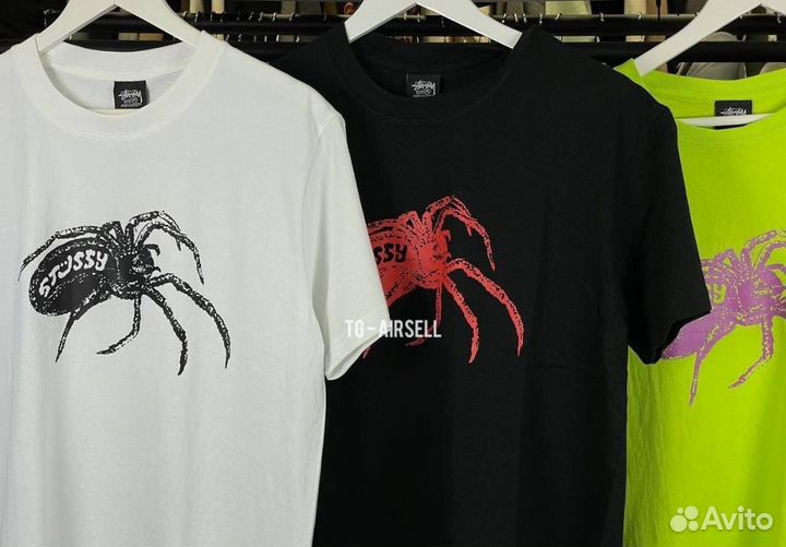 Футболка stussy spider