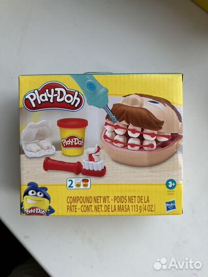 Play doh зубастик мини