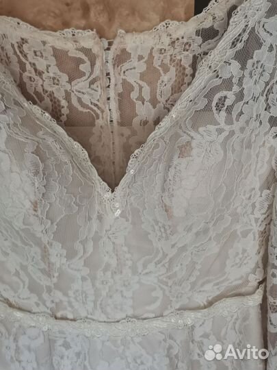 Свадьбное платье 52-54