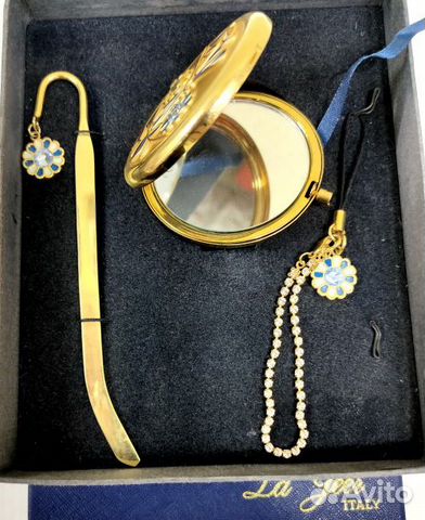 Подарочный набор «Красотка»: Зеркальце, браслет