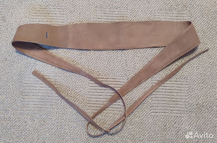 Пояс кушак кожаный