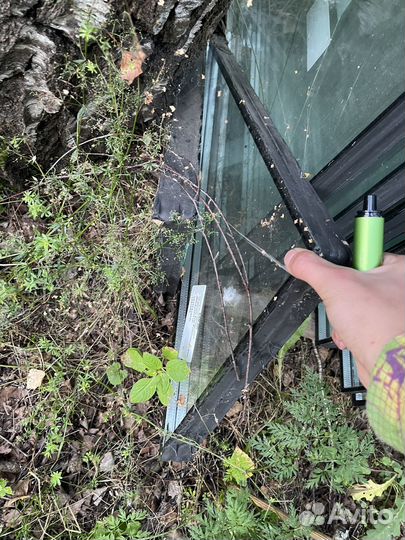 Стеклопакет и доски