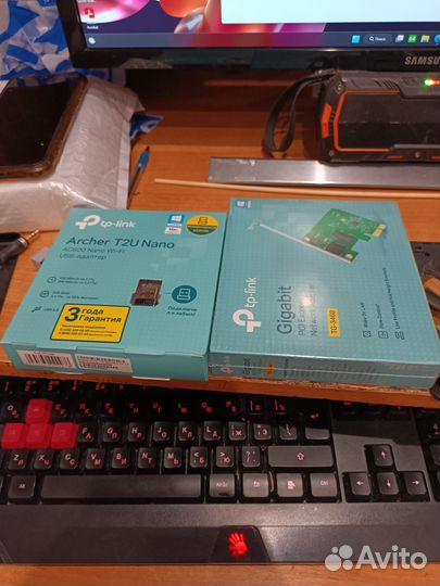 Сетевые и wifi карты, контроллер pci - ide+SATA
