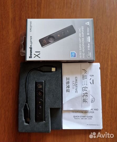 Внешняя звуковая карта Creative Sound Blaster X1