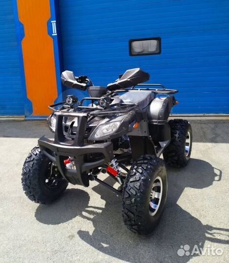 Квадроцикл Grizzly 200cc темно-серый