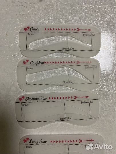 Трафарет для бровей